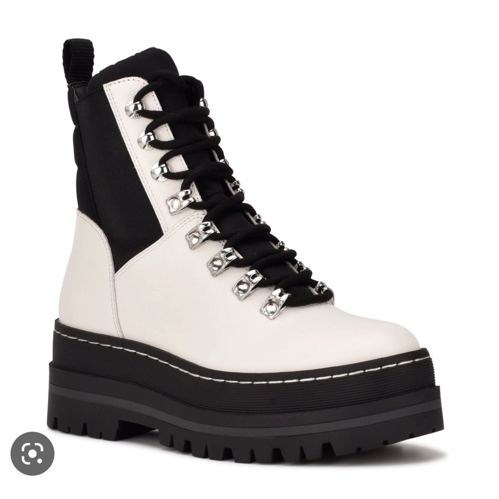 Marc Fisher Plune Lug Moto Boot